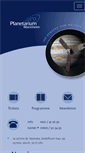 Mobile Screenshot of planetarium-mannheim.de